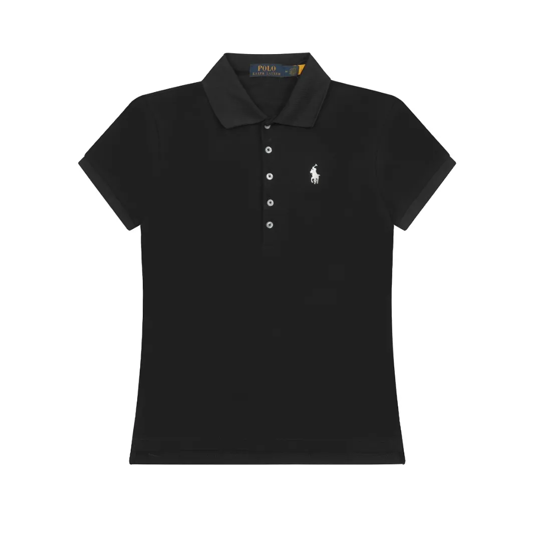 🅿️152 "Top quality" Style number: DS004# (not off the shelves all year round) [Ralph Lauren classic pony embroidered lapels women's slim fit POLO short sleeves] ✅Ralph Lauren Ralph Lauren classic basic women's all-match slim fit POLO short sleeves ✅Main supplier platform live broadcast Wholesale entities Replenish when out of stock Not off the shelves ✅ZP quality 1:1 pattern making Scan the code to enter the GF website Z cabinet quality ✅Details and quality are the only one in Guangzhou. Imported pique fabrics focus on high-end and cost-effective. Needless to say good quality. ✅The version is restored to the original order. The maximum size can be worn up to 130 pounds. Loose, comfortable and stress-free.